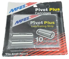 AAFES Pivot Plus Cartridges 10 Cartridges Fits Atra Razors
