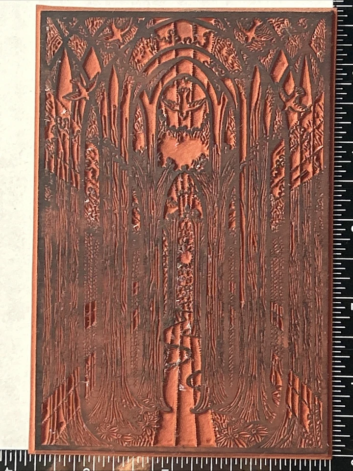 Sello de goma de arco forrado de árbol Foto 3 de 3