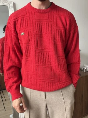 Pull vintage Lacoste année 90 laine/acrylique taille XL/XXL - Photo 1/4