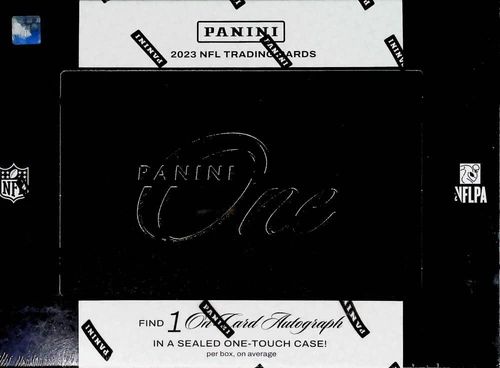 2023 Panini One NFL Football Factory Sealed Hobby Box 1 On-Card Autograph