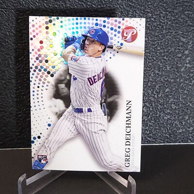 2022 TOPPS PRISTINE GREG DEICHMANN REFRACTOR CHICAGO CUBS