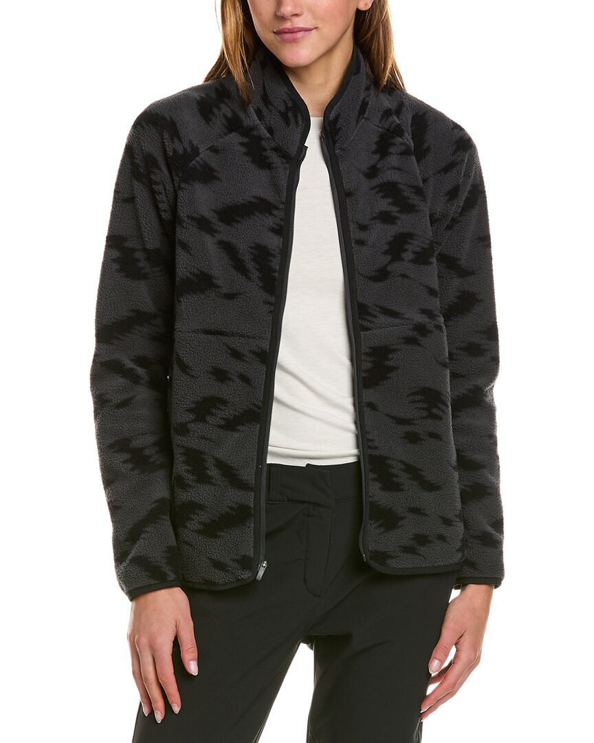 Женская флисовая куртка Adidas с принтом