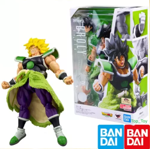 Bandai S.H. Figura de acción Figuarts Broly Dragon Ball Super SHF nuevo juguete regalo