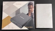 As-is Defective Krisdonia Portable Power Station AC Power Bank 60000mAh 130W