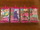 New Barbie Lot Of 4 Fashion Outfits/Accessories 2021