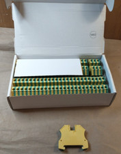 Box of 50, Allen Bradley 1492-JG6 Ser A Terminal Blocks Green/ Yellow