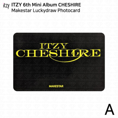 ITZY 6th Mini Album Cheshire Makestar Lucky Draw Photocard 2