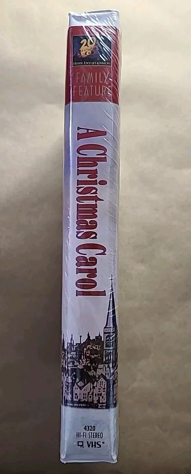 A Christmas Carol [1984] (VHS, 1995, Clamshell Case) - Image 3 of 3