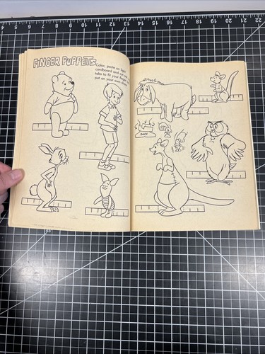 Vintage 1978 Winnie Puuh Whitman Color Activity Book Walt Disney Productions - Bild 8 von 15