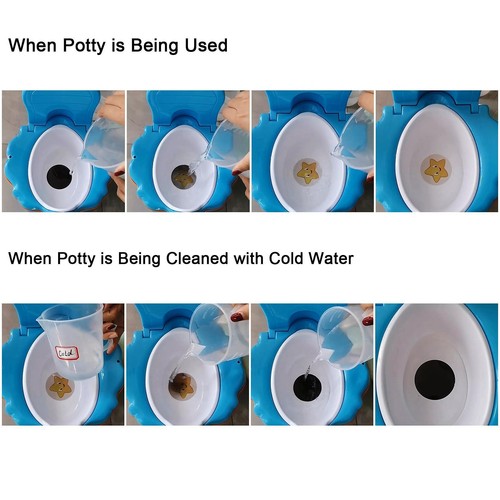 5x Potty Training Magic Stickers | Potty Training Toilet Color Changing UK.UK) - Picture 9 of 14