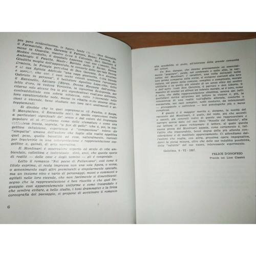 Michele Montinari, NEL PAESE DI PALLANZANO. Galatina, 1957. NARRATIVA SALENTINA - Imagen 4 de 4