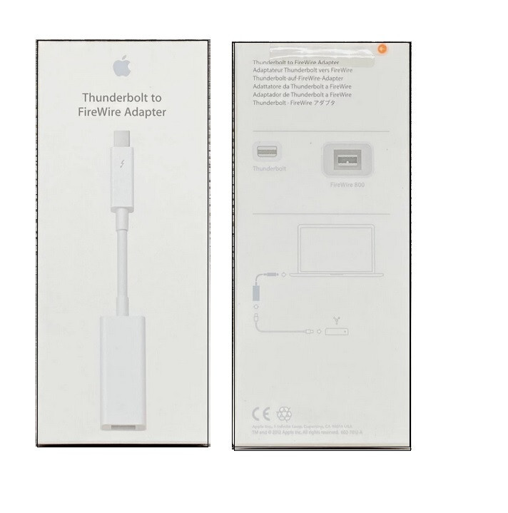 Apple Thunderbolt to FireWire Adapter - MD464LL/A for sale Apple Thunderbolt to FireWire Adapter - MD464LL/A for sale