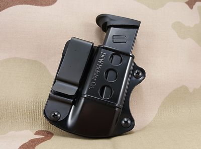Double Stack Tuckable IWB Magazine Holster, Holder,  Mag Pouch: Fits 9mm, 40, 45