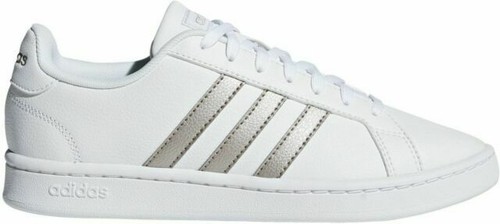 Size 7 - adidas Grand Court Base White Platinum Metallic for sale online |  eBay