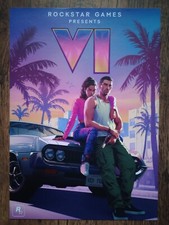 GRAND THEFT AUTO VI / GTA / GTA6 / ADVANCE PRE-RELEASE EU DISPLAY PROMO POSTER