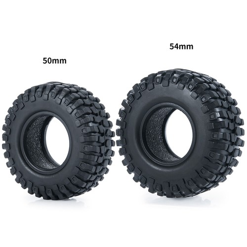 4x 1:24 1.0" Beadlock Wheels Rims & Tires for RC Axial SCX24 90081 AXI00001/2/4 - Picture 12 of 16
