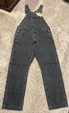 Levi's Relaxed Straight Fit Overalls Faded Gray Many Sizes NWT RT$79.50