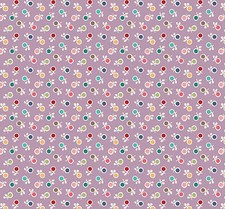 BEE DOTS on TAFFY Purple Lori Holt for Riley Blake Kathy Flowers