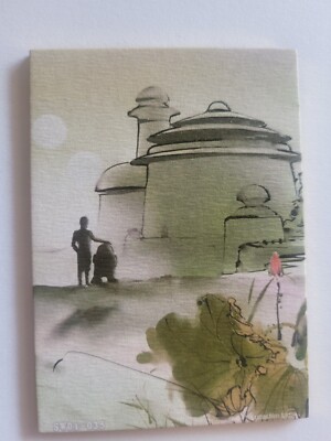 2023 Card Fun Star Wars Global Art Series R2D2 C3PO Gold 064/100