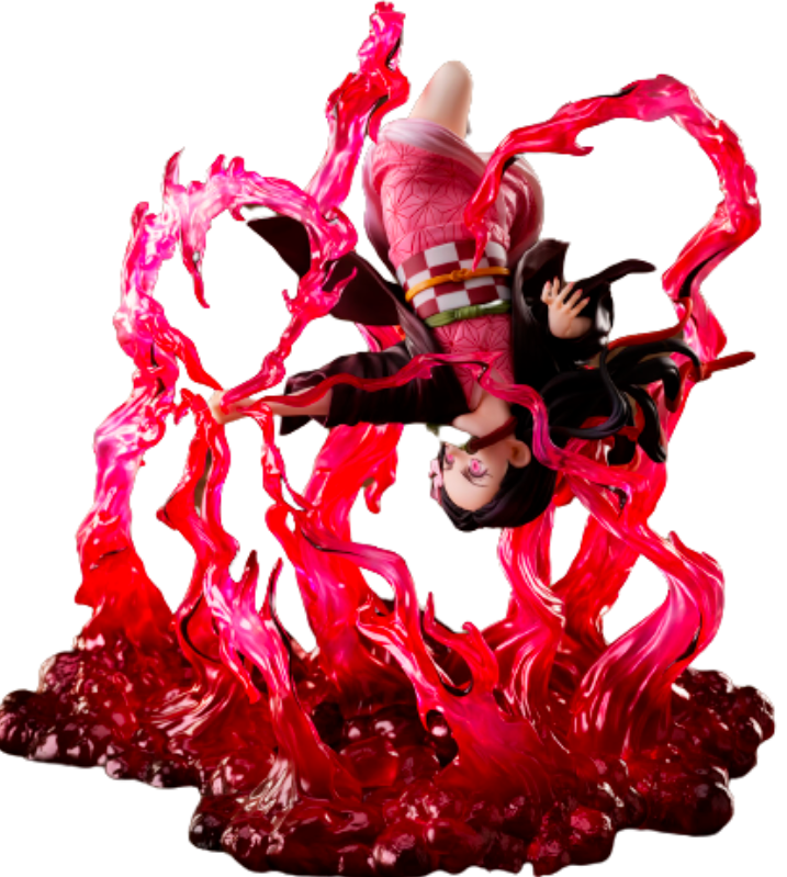Demon Slayer Kimetsu no Yaiba Nezuko Kamado Exploding Blood 1/8 Aniplex Statue