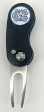 GOLF SWITCHBLADE North Carolina Tar Heels DIVOT REPAIR TOOL  Ballmark Black UNC