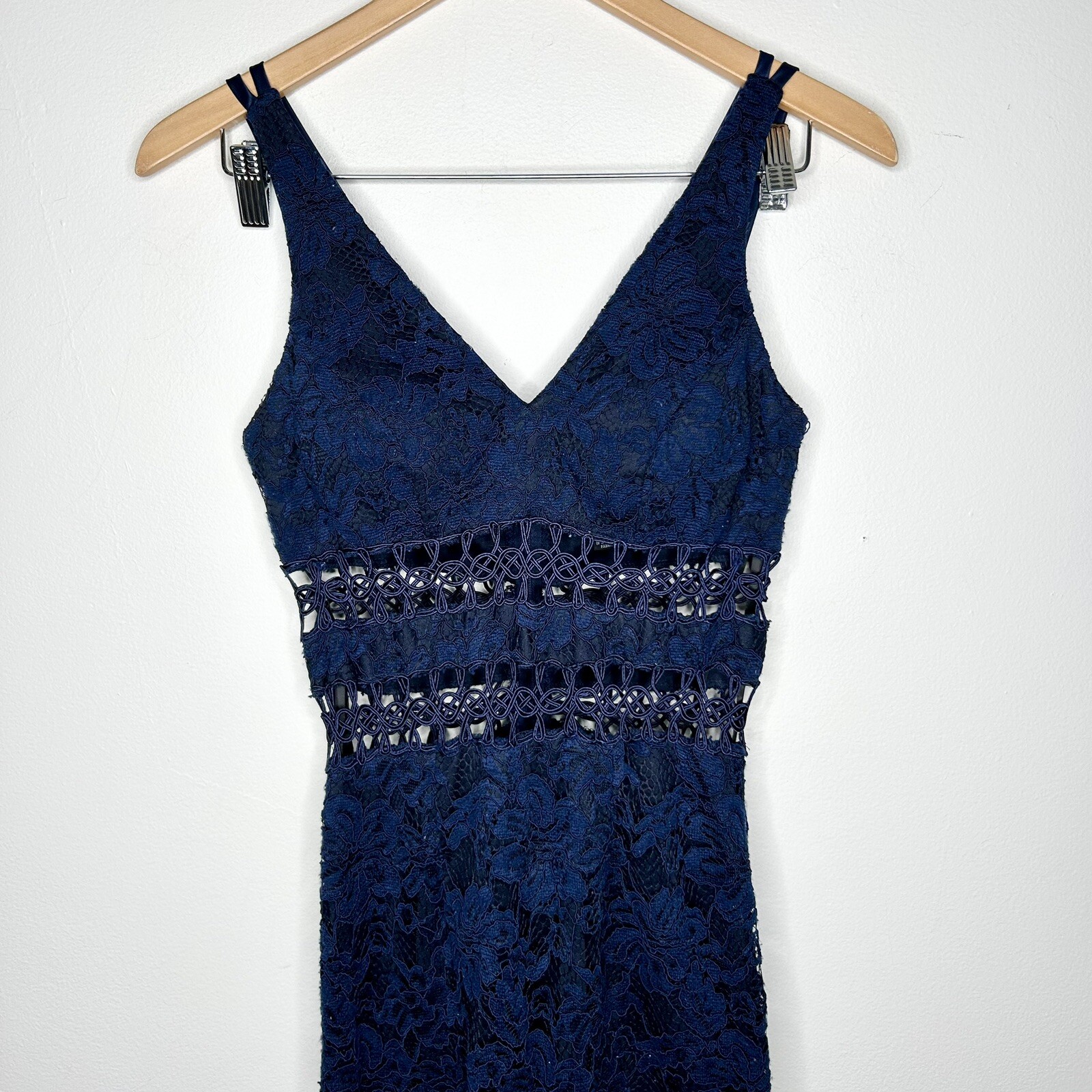 h&m pearl collar dress