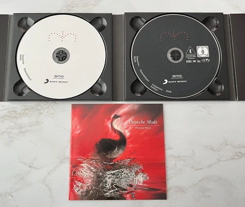 Depeche Mode Speak And Spell CD/DVD COLLECTORS ED. EU IMPORT BONUS TRACKS! RARE!