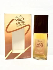 WILD MUSK by COTY for WOMEN 2.5oz-73.9ml COLOGNE SPRAY NEW *DISCONTINUED* (BG45
