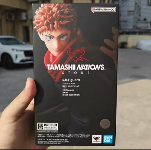 Figura de acción Bandai S.H.Figuarts Jujutsu Kaisen Yuji Itadori MEJOR SELECCIÓN nueva