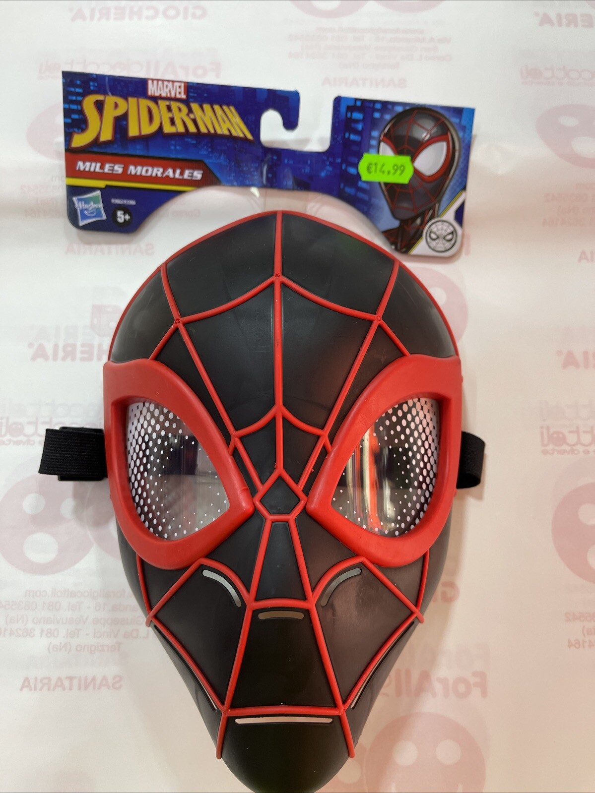 MARVEL SPIDERMAN MASCHERA MILES MORALES E3366