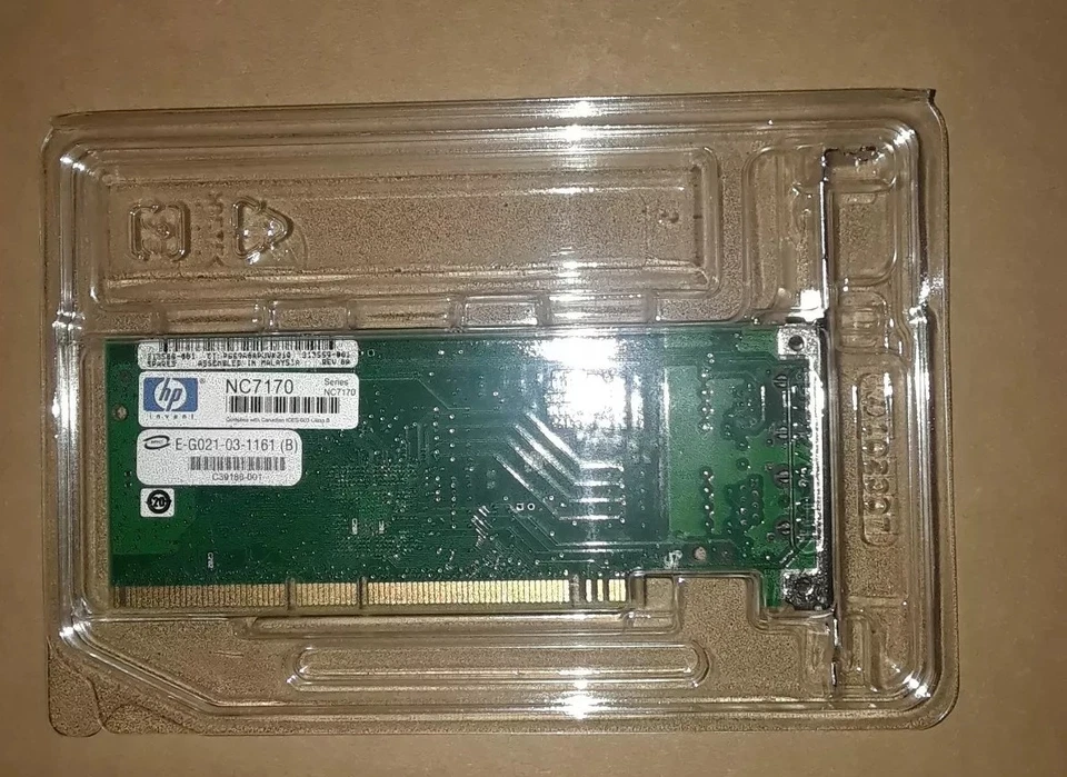 HP 313586-001 NC7170 DUAL ETHERNET PCI-X ADAPTER 313559-001 - Image 2 of 4