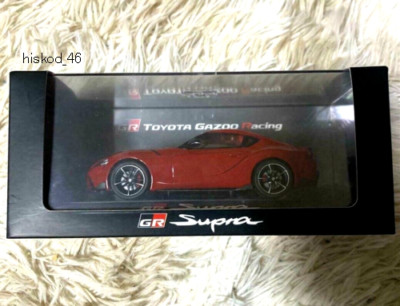 TOYOTA GR Supra 1/30 スケール ミニカー Toyota New Supra GR Mini Car Prominence Red D05 1/30 Diecast