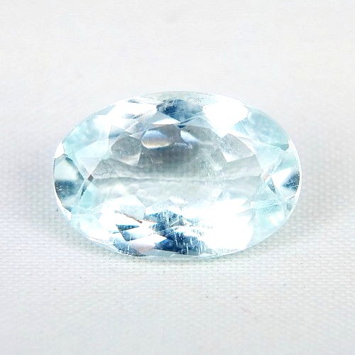 Shola Vero 6,27 CT Naturalenaturale Acqua Blu Acquamarina Dal Brasile