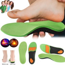 Kids Orthotic Arch Support Shoe Insoles Plantar Fasciitis Cushioning Inserts Pad