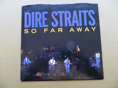 Dire Straits So Far Away 1985 Warner Bros Records 7-28789 Vinyl 7'' Single EX/VG+