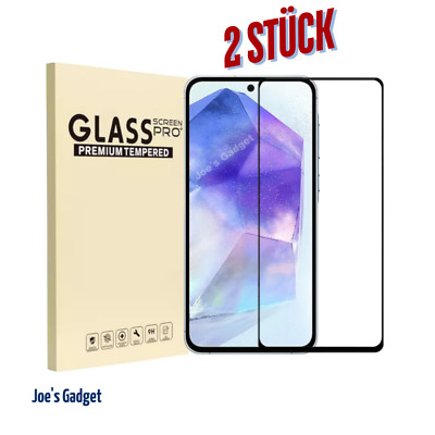 Panzerfolie Samsung Galaxy A56 A54 A53 A52 A51 A50 A35 9H Hart Glas Full Screen