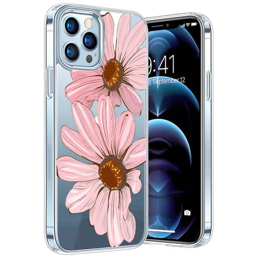 Case For iPhone 16 Pro Max 15 14 13 12 11 Fancy Flower Printed Phone Soft Cover - Picture 35 of 48