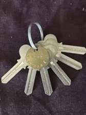 Russwin 752 Ggm Uncut Keys Blanks With Key Tag And Ring