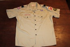 Boy Scouts of America BSA Men's Adult Shirt X Large Tan