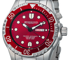 Riedenschild Herren Taucheruhr 1000 M Citizen Helium Ventil Leuchtindex 2 Bänder