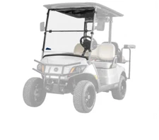 SuperATV Flip Down Windshield For Corsa Blue Yamaha Drive 2 2003+