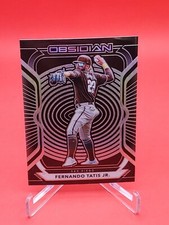 Fernando Tatis Jr. 2021 Chronicles Baseball Obsidian Card #58 San Diego Padres