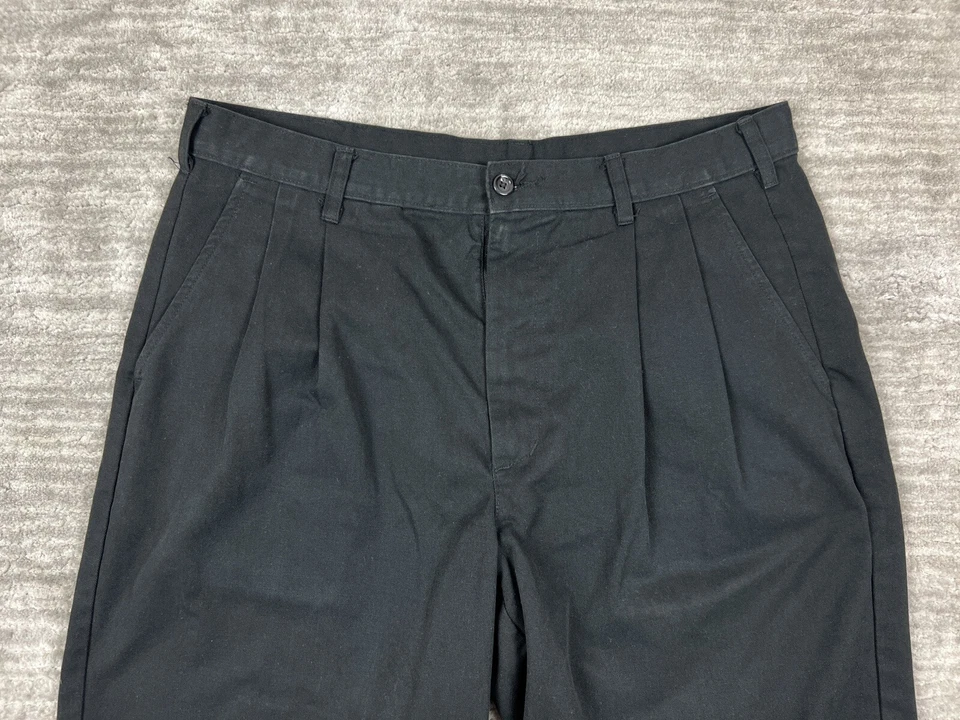 Superior Uniform Group Shorts Mens 36 Black Pockets Workwear - Image 2 of 4