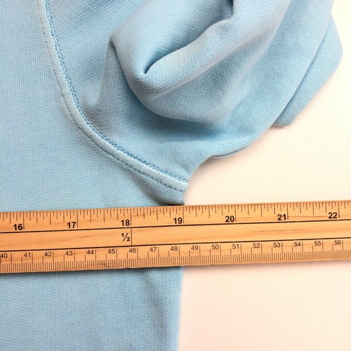 TOMMY HILFIGER Blue Crew Neck Sweatshirt Sweater Jumper Size S - Picture 6 of 8