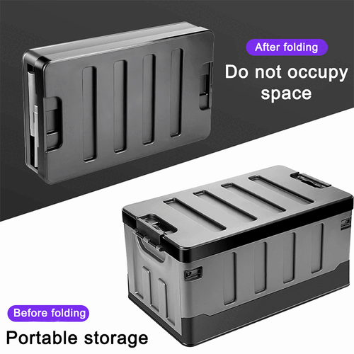 60L Car Organiser Folding Foldable storage Box Trunk Collapsible Multi-purpose - Picture 9 of 12