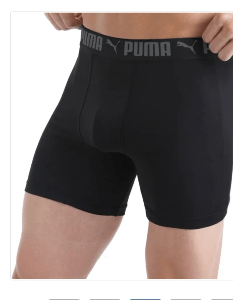 PUMA Men's Boxer Brief, 5 pack Size L NWOT # F761 - Image 3 of 4