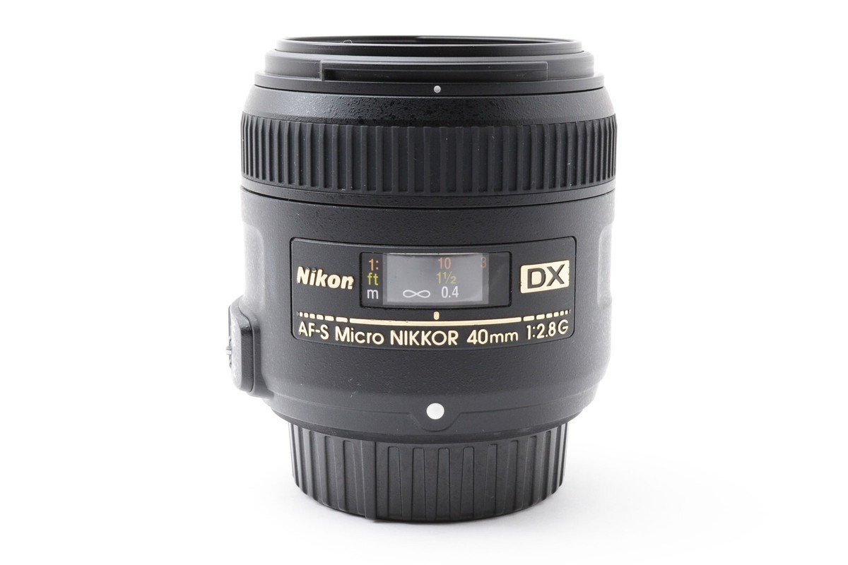 N.MINT】Nikon Nikkor AF-S 40mm f2.8 G DX マイクロレンズ AFS #12 | eBay