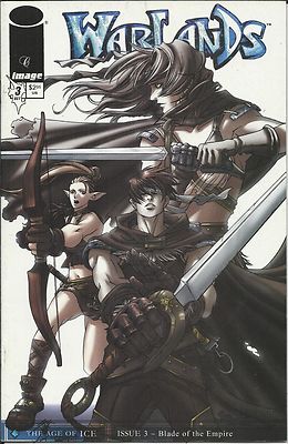 Warlands Comic 3 The Age of Ice First Print 2001 Pat Lee Adrian Tsang Raiz Image