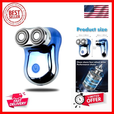 Electric Shaver for Men,2 Head Travel Shaver,Electric Shavers Men, Electric R...