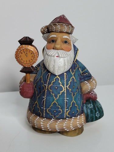 3 G. DEBRECKHT Gift Givers Santa Series Lot 2001 Vintage Christmas Heart Clock - Picture 4 of 12